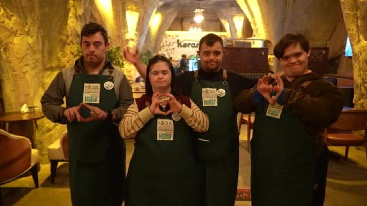 Down Sendromlu Gençler İçin Sevgi Dolu Bir Kafe Projesi