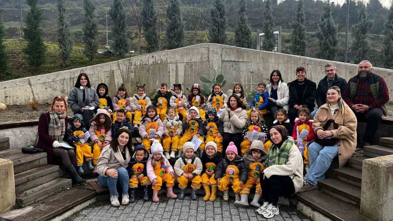 Düzce Botanik Bahçesi, Minik Ziyaretçileri Ağırladı