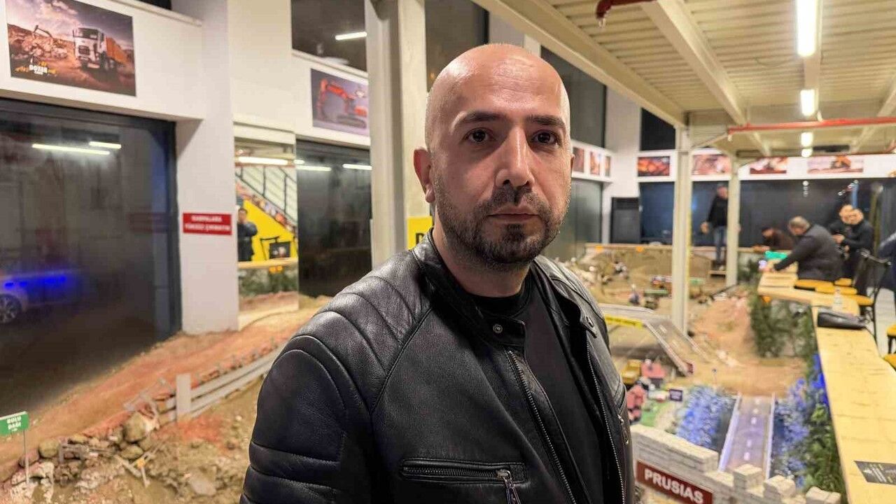 Düzce'de İlk Kez RC Araçlarla Şantiye Keyfi