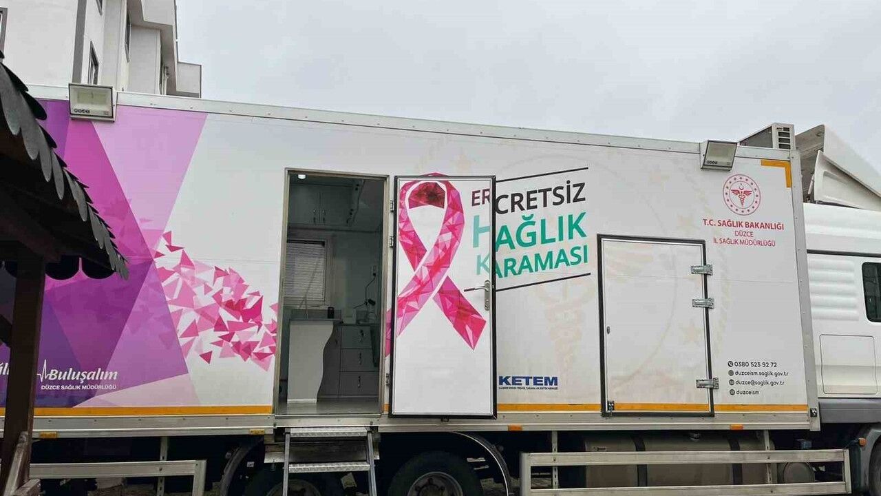 Düzce'de Ücretsiz Kanser Taramaları Devam Ediyor