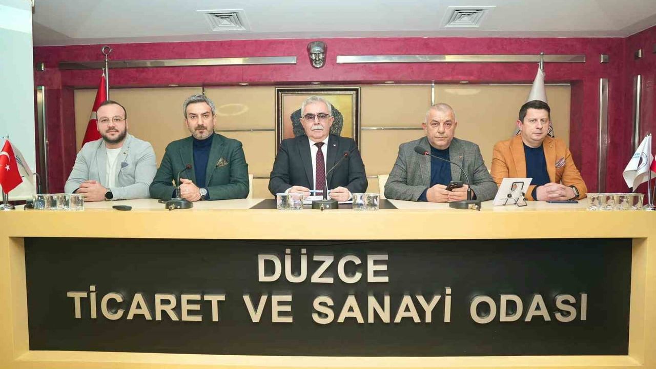 Düzce Ticaret ve Sanayi Odası'nda Yılın Son Meclis Toplantısı