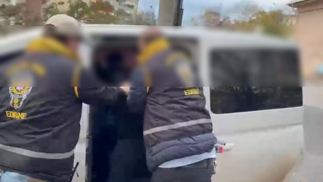 Edirne'de 41 Yıl Hapis Cezası Bulunan Firari Yakalandı