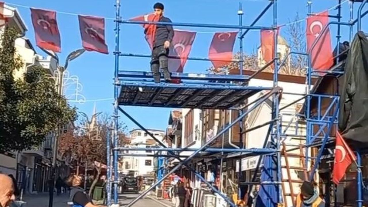 Edirne'de Bayrak Saygısı Duygusal Anlar Yaşattı