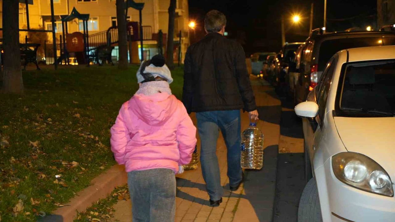 Edirne'de Su Kesintisi Protestosu