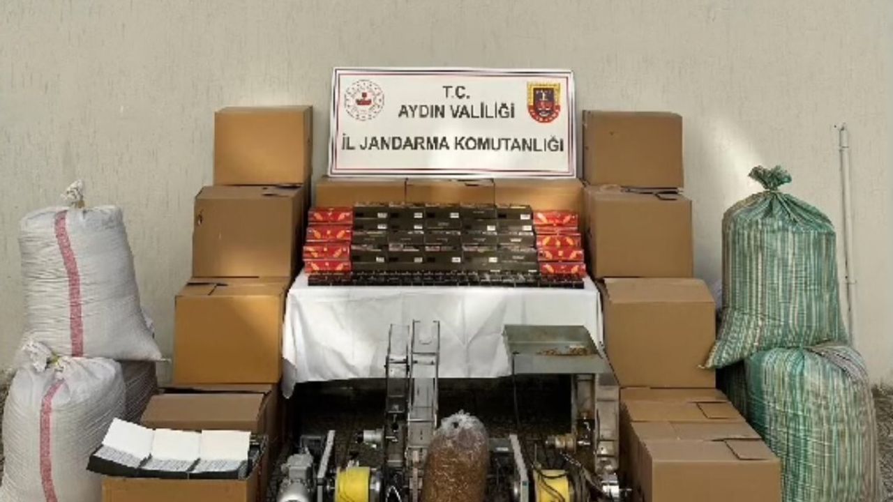 Efeler'de Kaçak Sigara Operasyonu: İki Gözaltı