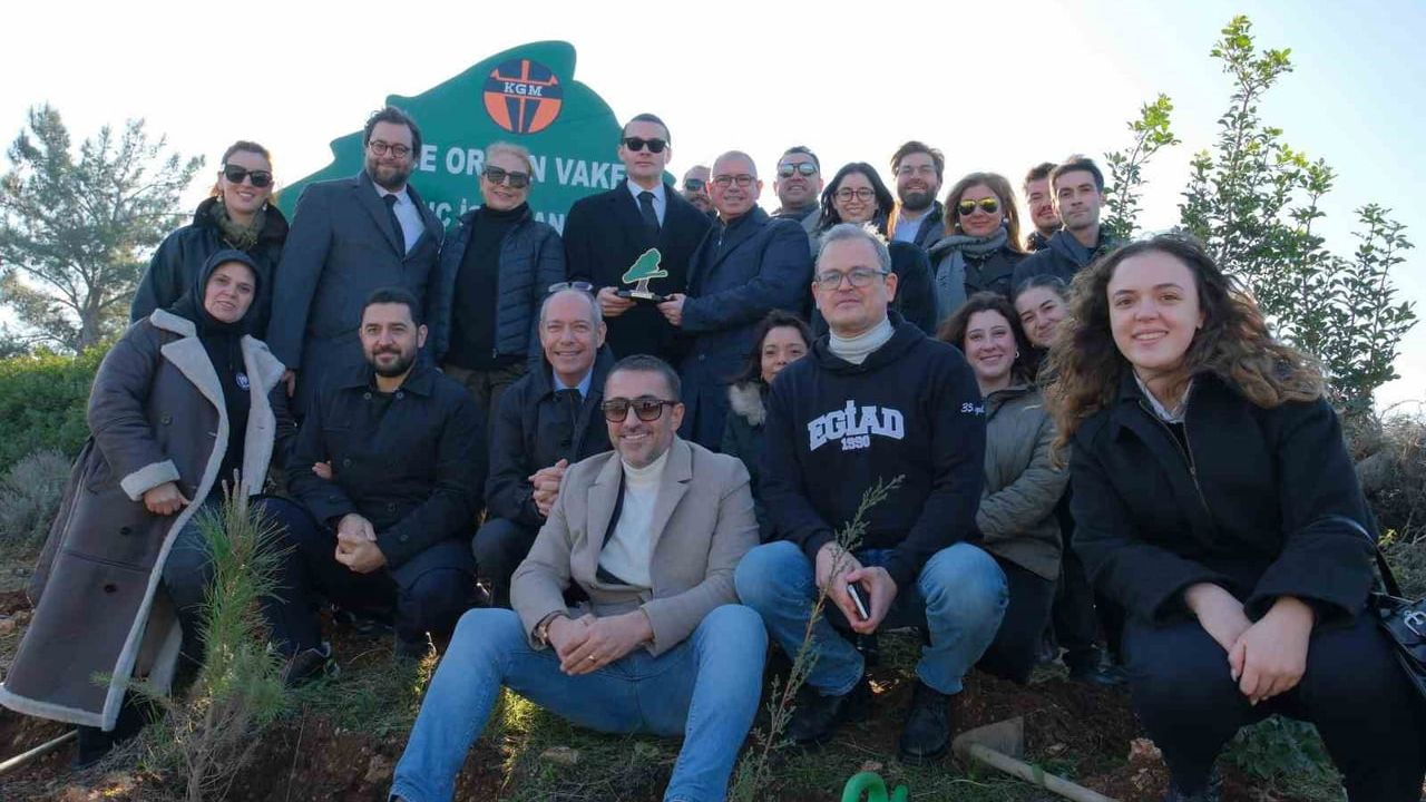 EGİAD 35. Yılında Ağaçlandırma Projesiyle Geleceği Kucakladı