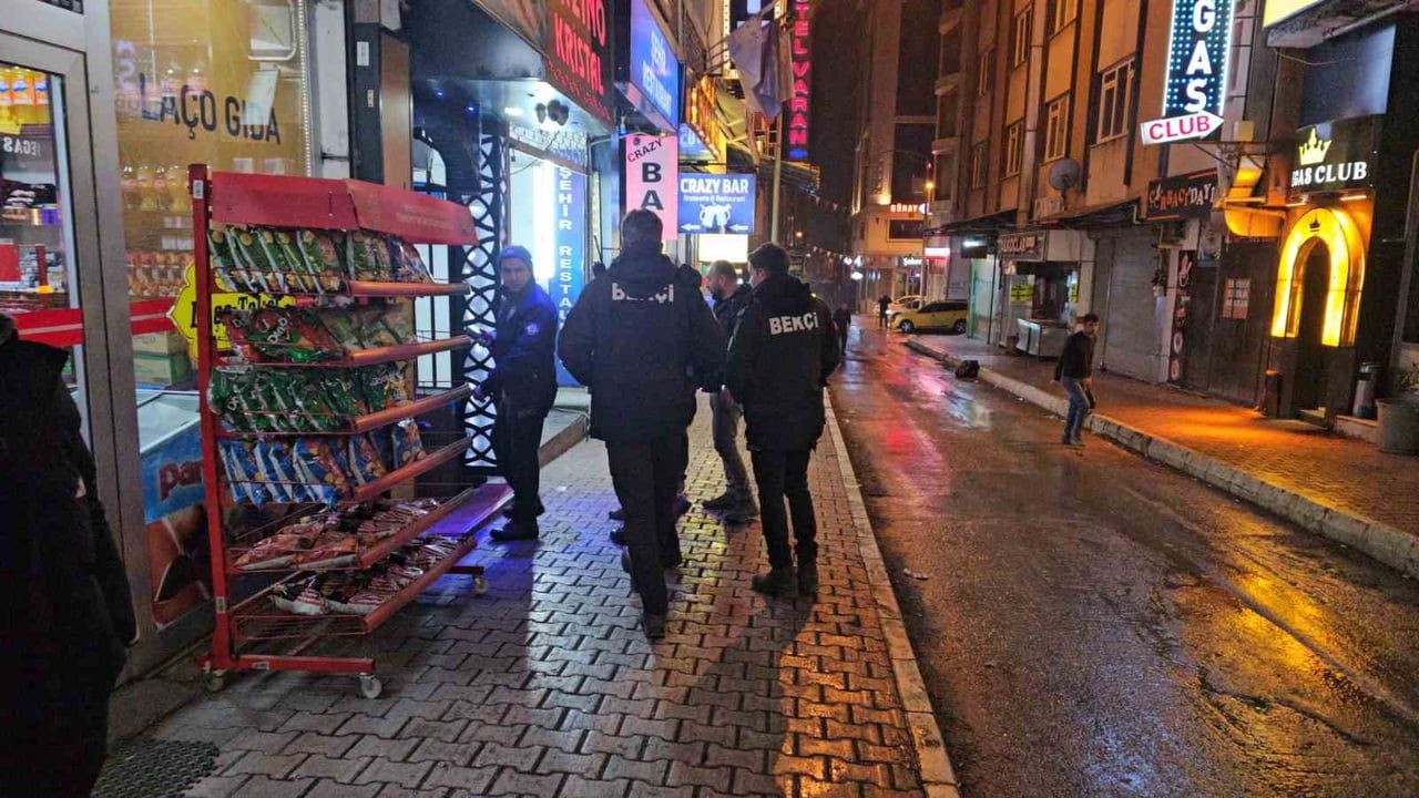 Elazığ'da Geniş Taramalı Asayiş Uygulaması