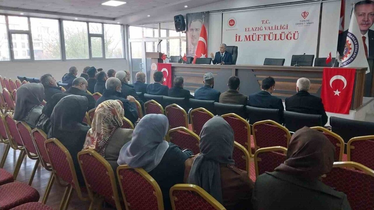 Elazığ'da İl Vaizler Toplantısı Yapıldı