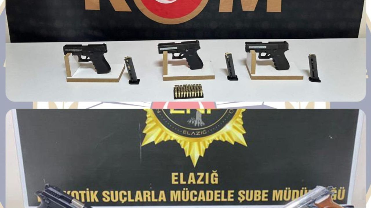 Elazığ'da Uyuşturucu ve Silah Operasyonu: 1 Kişi Tutuklandı