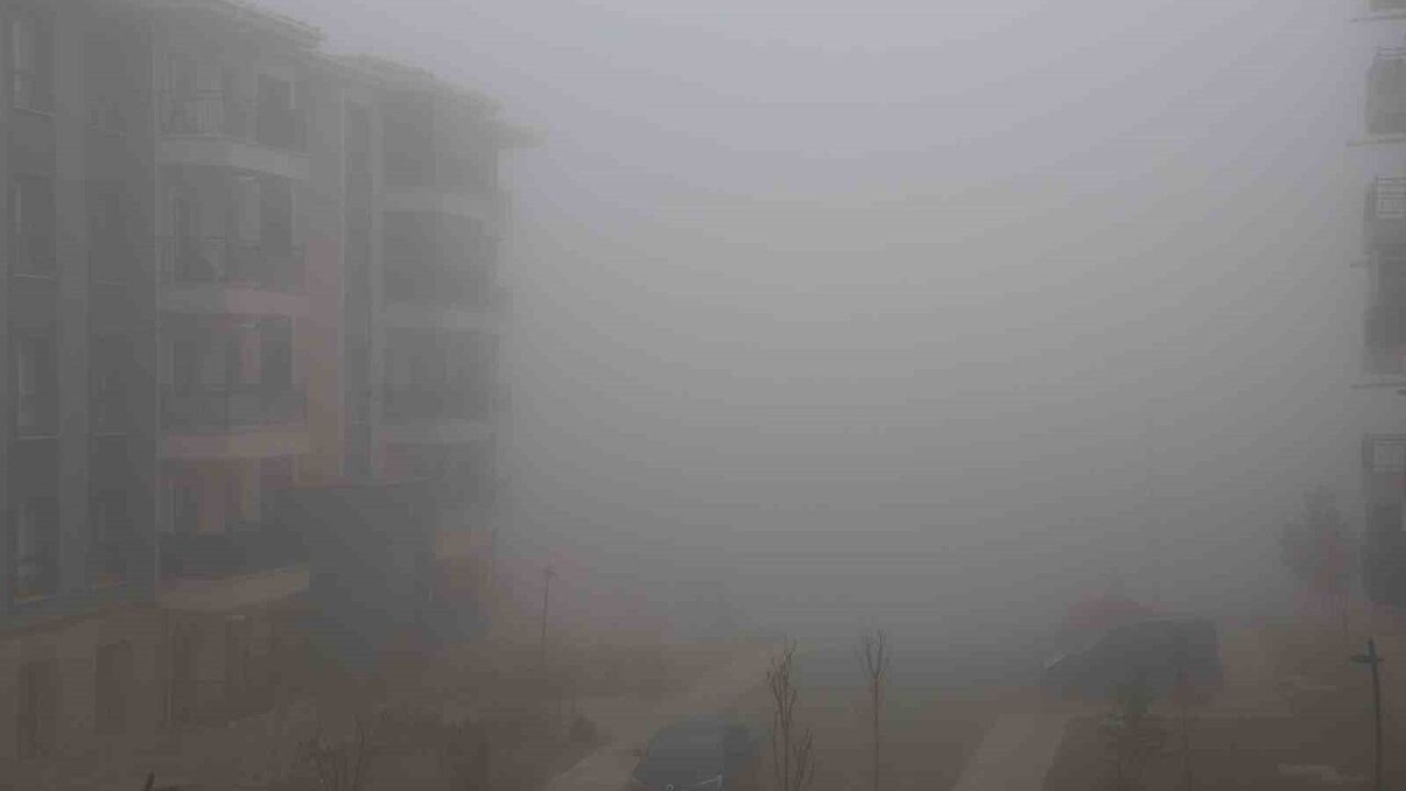 Elazığ'da Yoğun Sis Etkisi