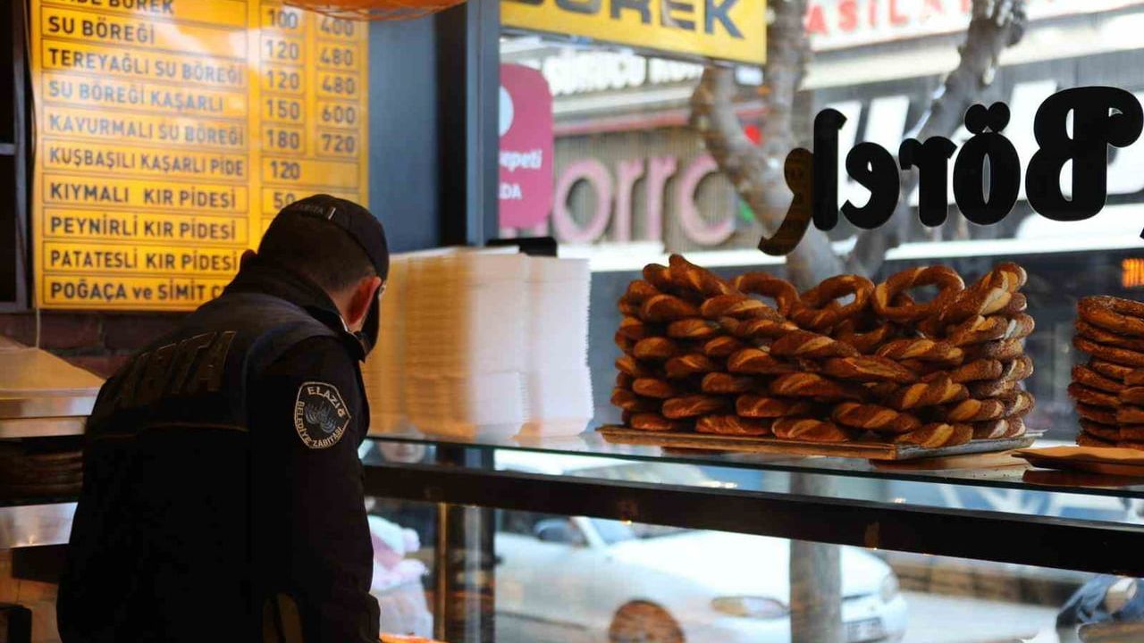 Elazığ'da Zabıta Ekiplerinden Yılbaşı Denetimi