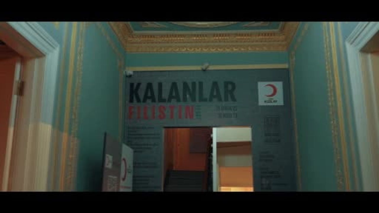 Emine Erdoğan'dan 'Kalanlar' Filistin Sergisi Açılışı