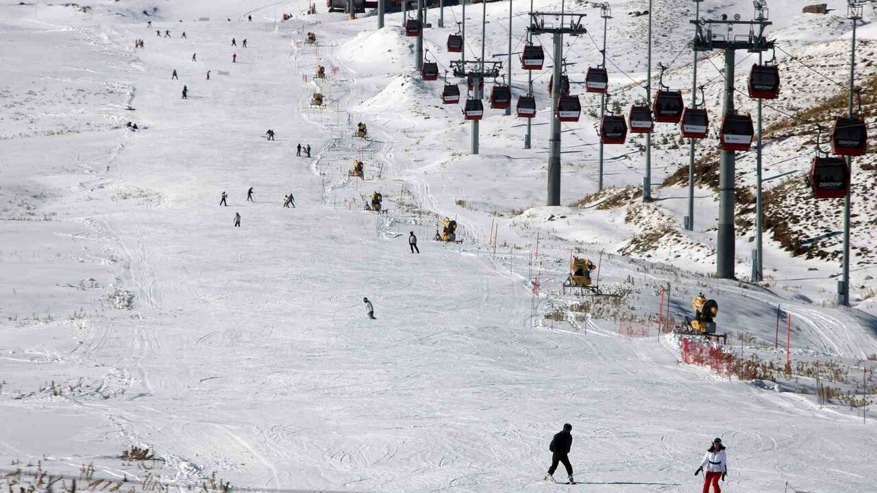 Erciyes Kayak Sezonu Başladı