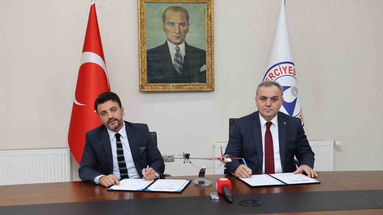 Erciyes Üniversitesi ve TOMTAŞ'tan Havacılık Sektöründe İş Birliği