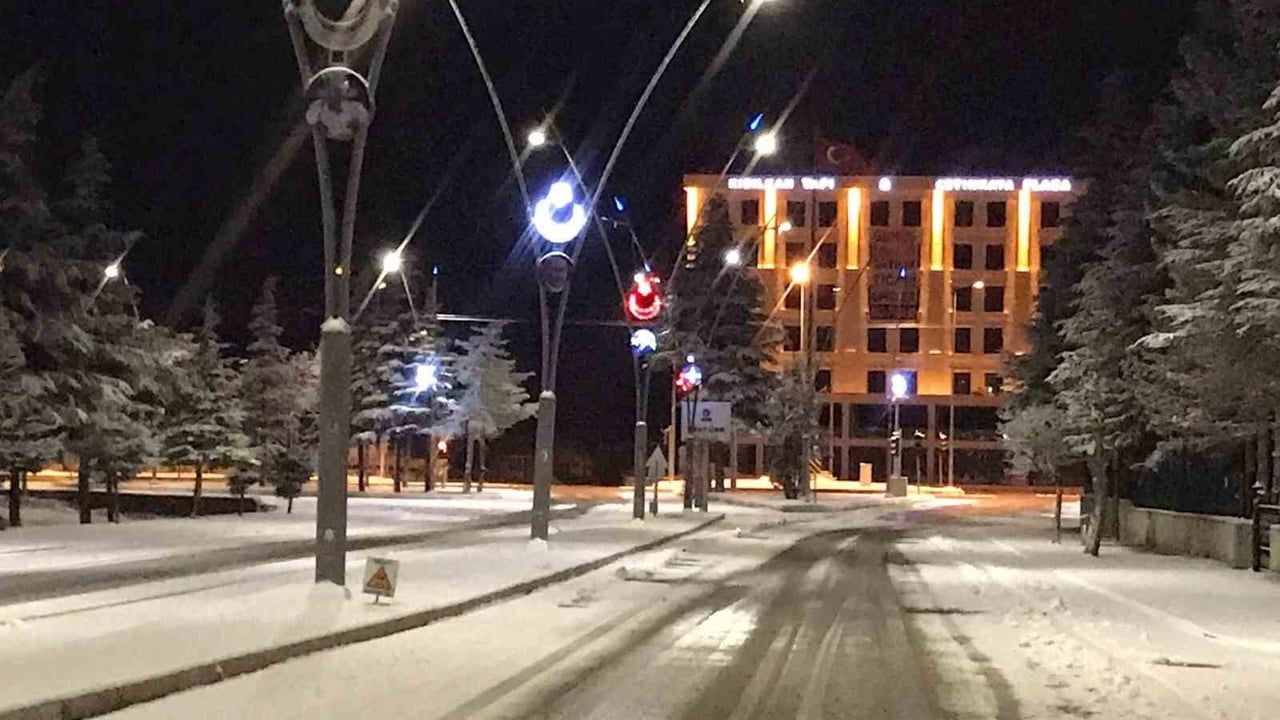 Ereğli'ye İlk Kar Yağdı