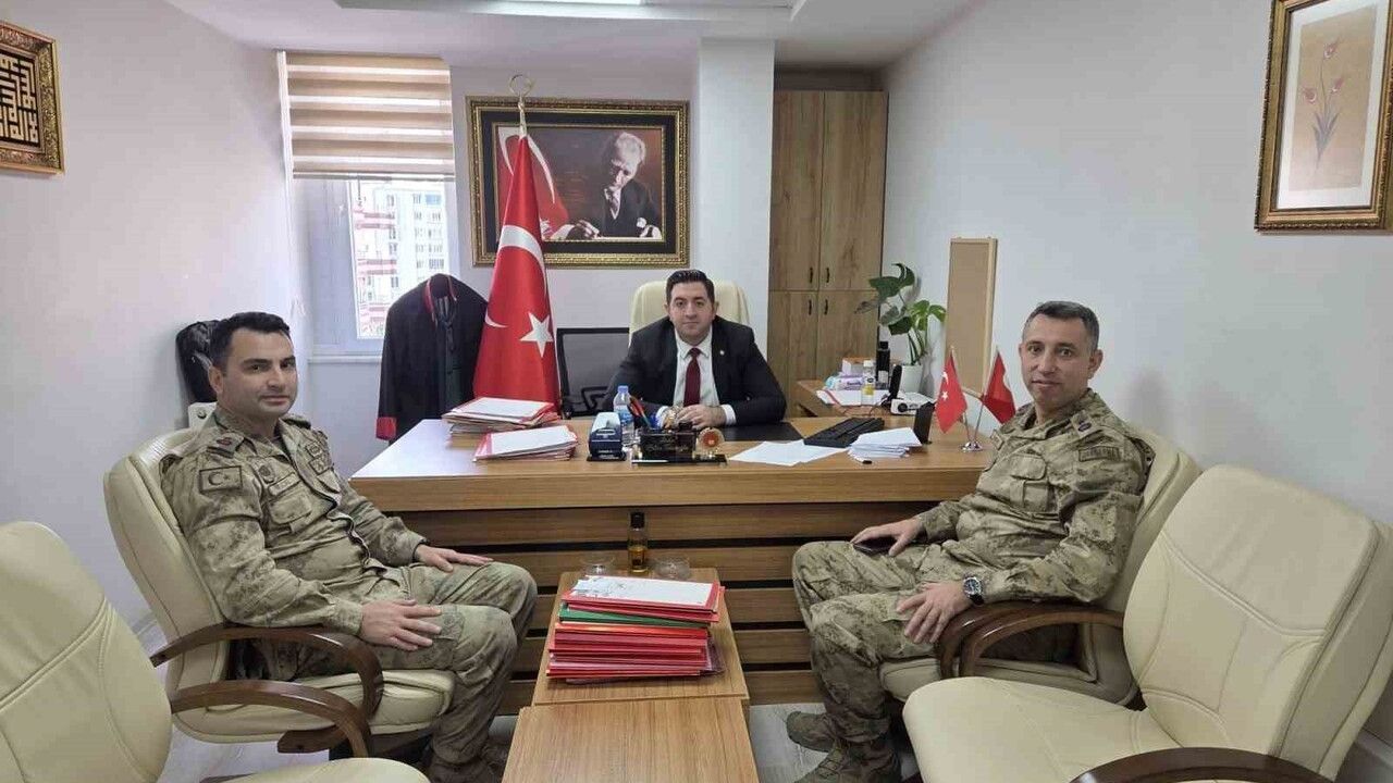 Ergani'de Hakim Tosunoğlu Komutanları Ağırladı