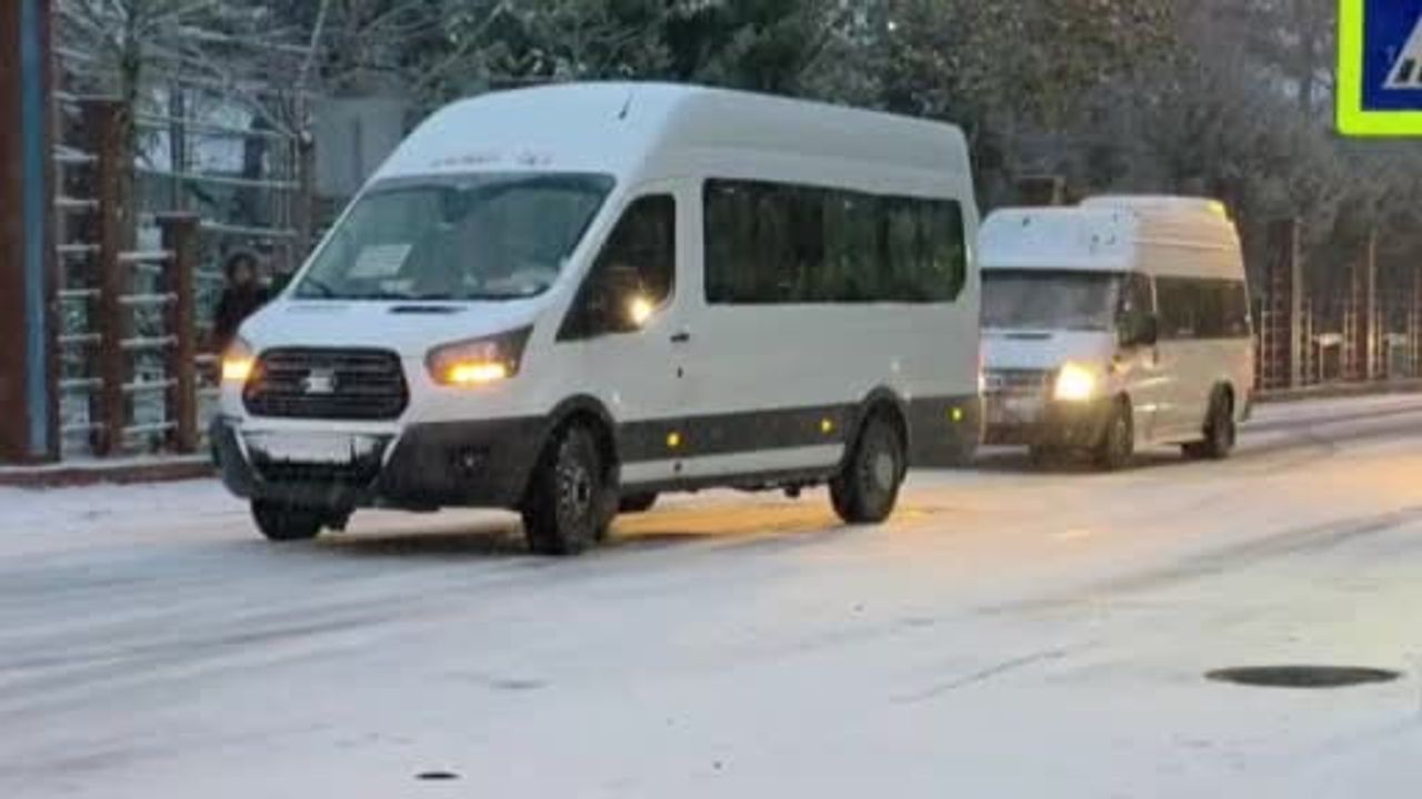 Ergani'de Kar Yağışı ve Buzlanma Sorunları