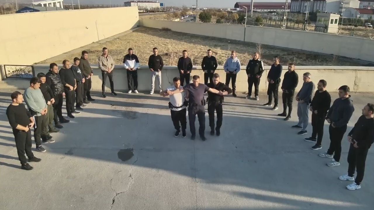 Erzincan'da Bekçilere Uygulama Eğitimi Düzenlendi