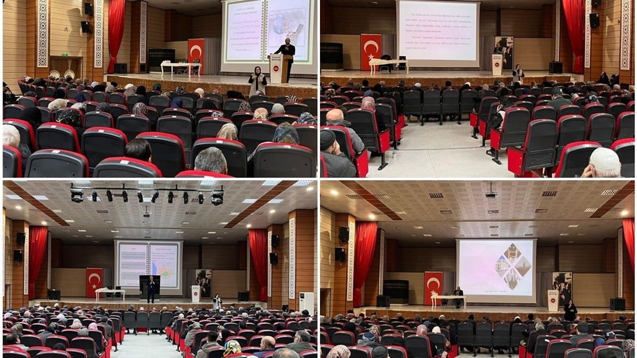 Erzincan İl Müftülüğünden Umre Semineri Düzenlendi