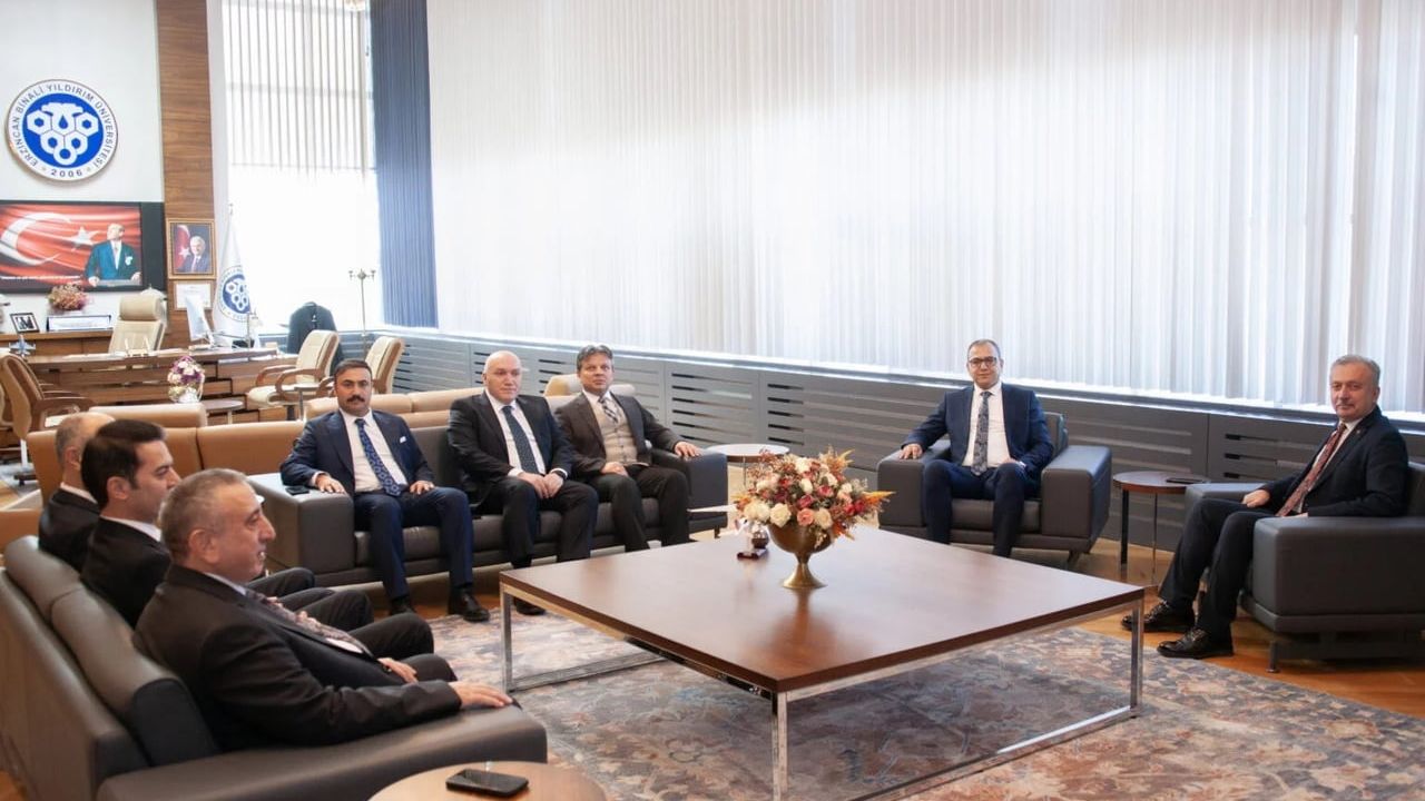 Erzurum Adli Yargı Temsilcileri EBYÜ’yü Ziyaret Etti