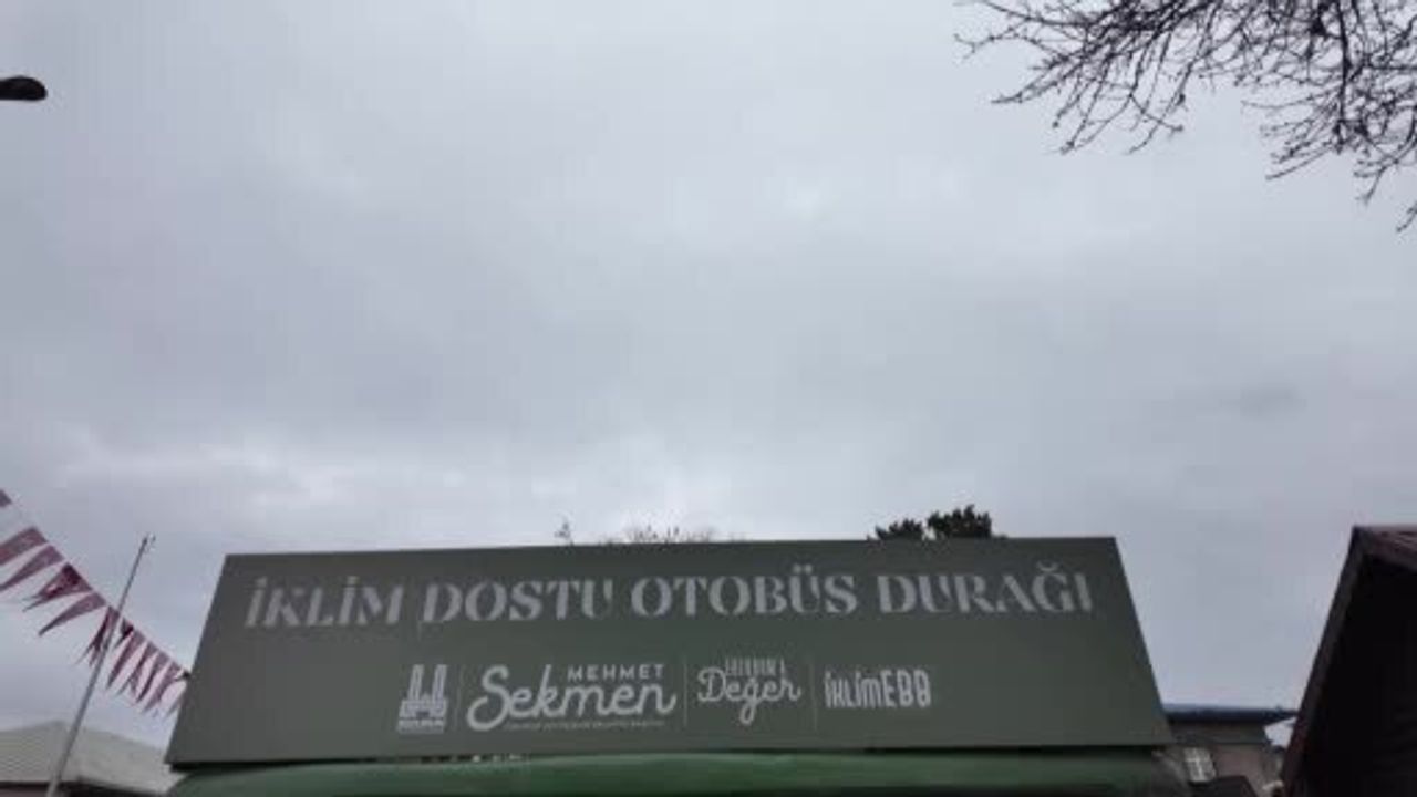Erzurum'da Geri Dönüşüm Temalı Otobüs Durağı Projesi