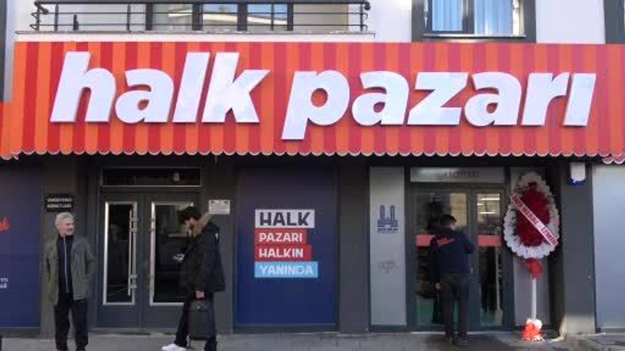 Erzurum’da Yeni Halk Pazarı Açıldı