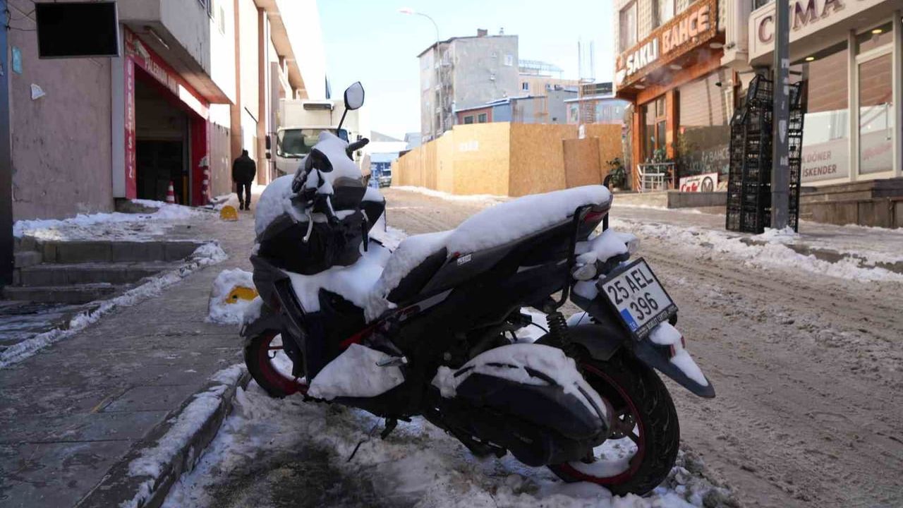 Erzurum Soğuk Hava Rekorları Kırıyor