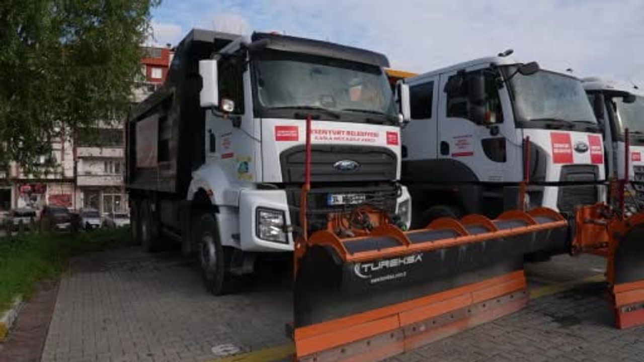 Esenyurt Belediyesi Karla Mücadele İçin Hazırlıklarını Tamamladı