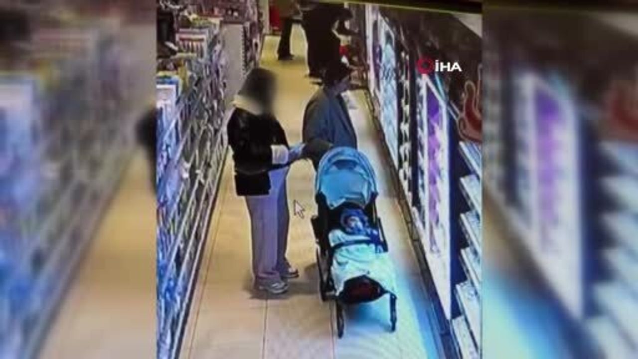 Esenyurt'ta Kadın Hırsız Güvenlik Kameralarına Yakalandı