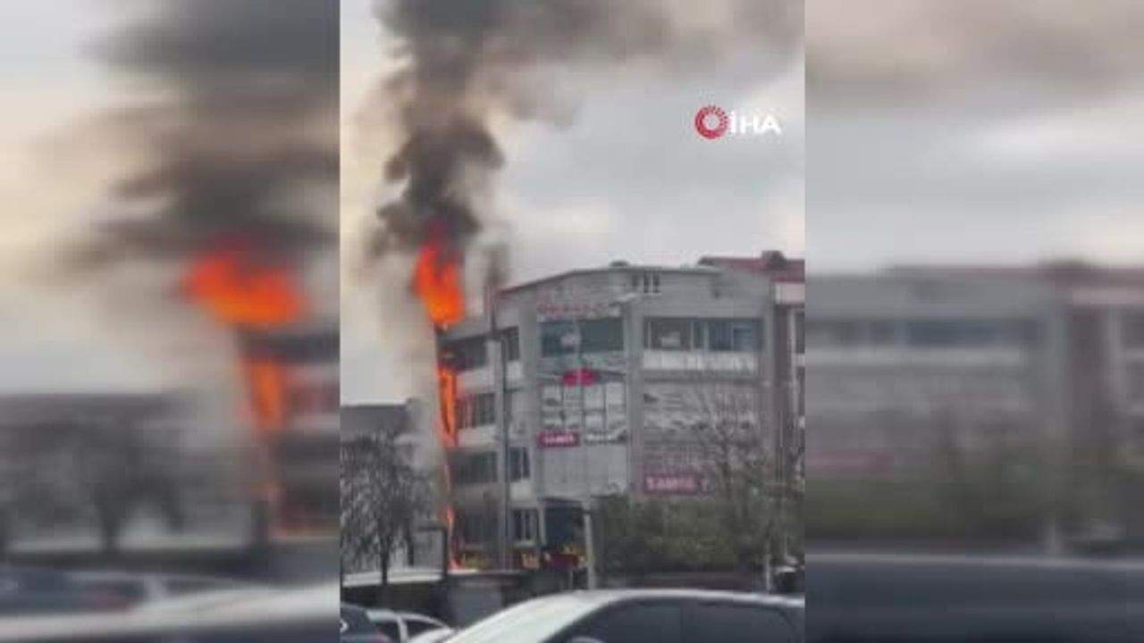 Esenyurt'ta Restoran Yangını: Dış Cepheye Sıçradı