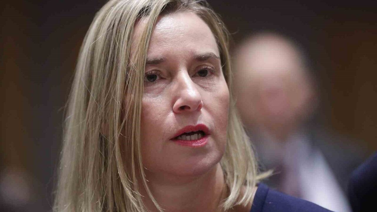 Eski AB Yüksek Temsilcisi Mogherini Gözaltında