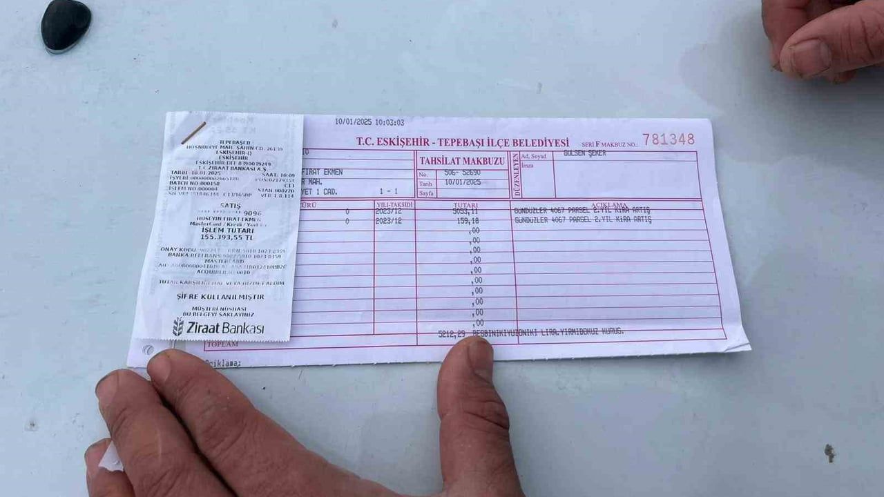 Eskişehir'de Borcunu Ödeyen Çiftçiye Haciz Şoku