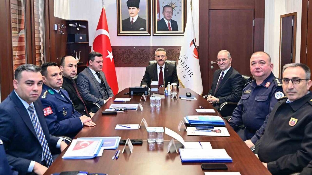 Eskişehir'de Güvenlik Toplantısı Gerçekleştirildi