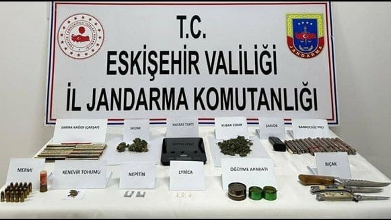 Eskişehir'de Uyuşturucu Operasyonu