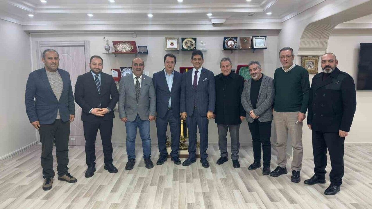 ETB Başkanı Hakan Oral, DAGC ve DGF Yönetimini Ağırladı