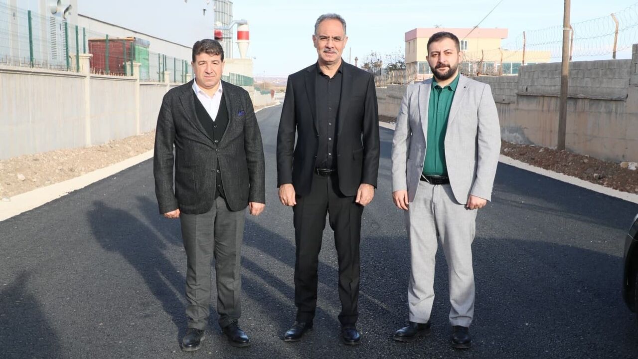 Eyyübiye'de Yol Çalışmaları Tamamlandı