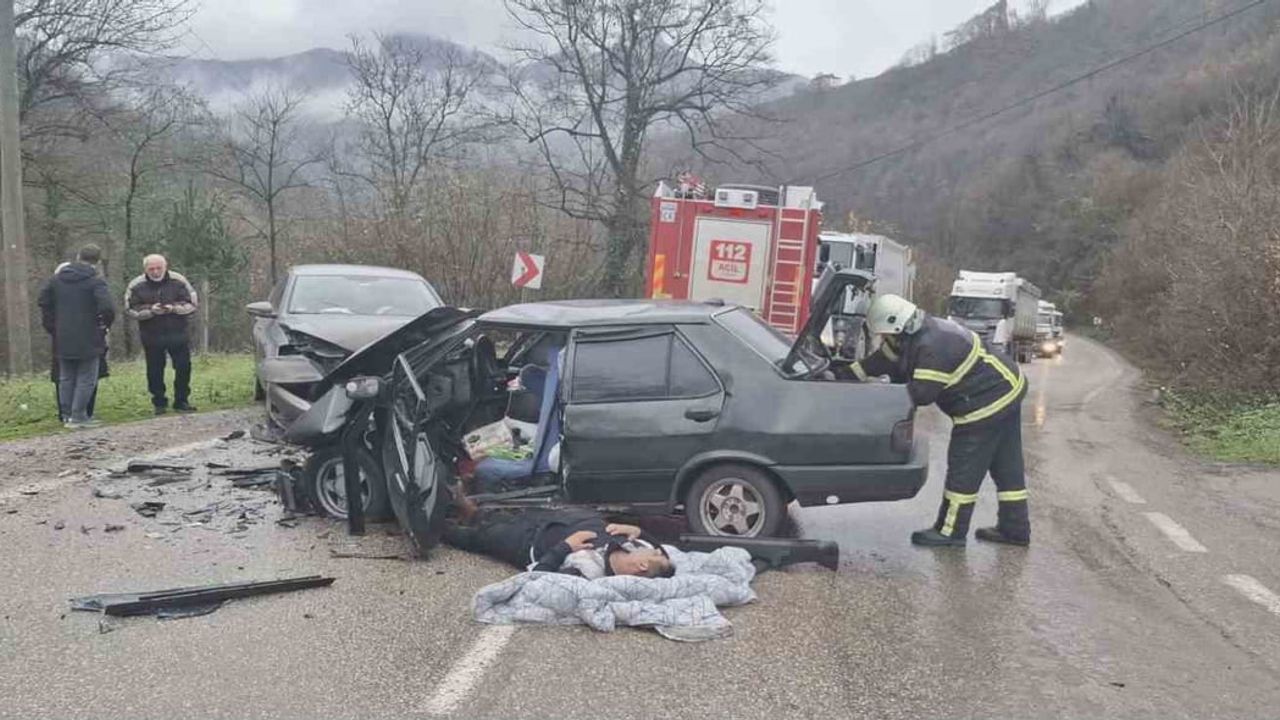 Fatsa'da trafik kazası: 1 yaralı