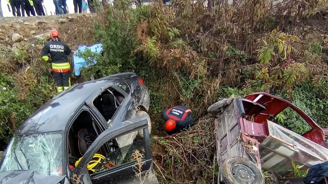 Fatsa'da Üç Tekerlekli Araç ile Otomobil Çarpıştı: 2 Kişi Hayatını Kaybetti