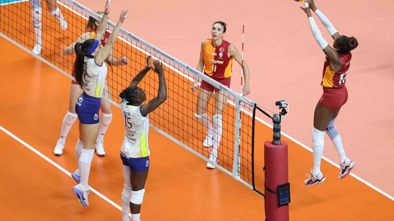 Galatasaray Daikin, CEV Kupası'nda 8'li Finaller'e Yükseldi