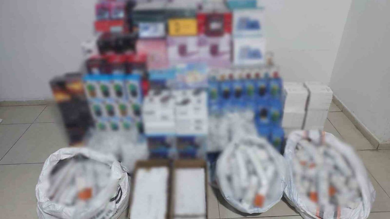 Gaziantep'te Kaçak Elektronik Eşya Operasyonu