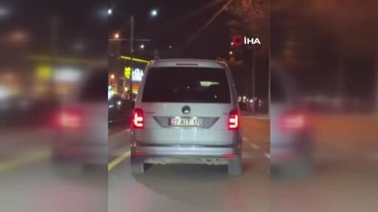 Gaziantep'te Tehlikeli Trafik İhlaline Ceza