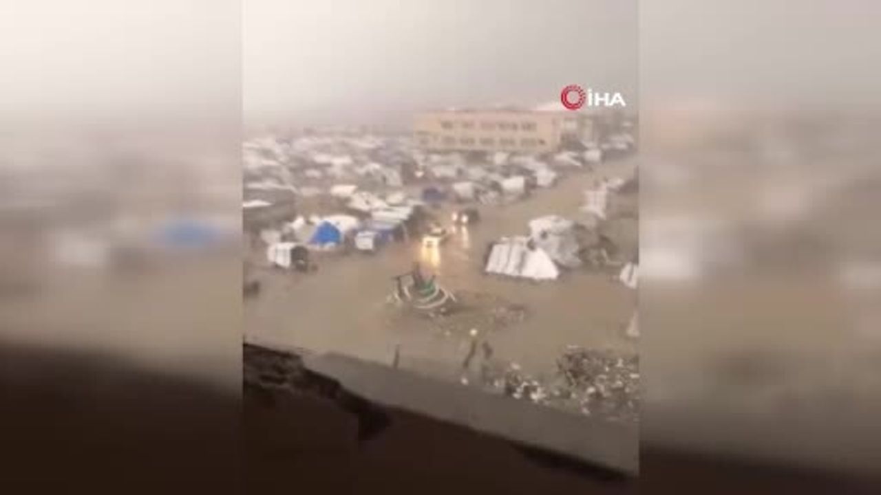 Gazze'de Şiddetli Yağışlar ve İnsani Kriz