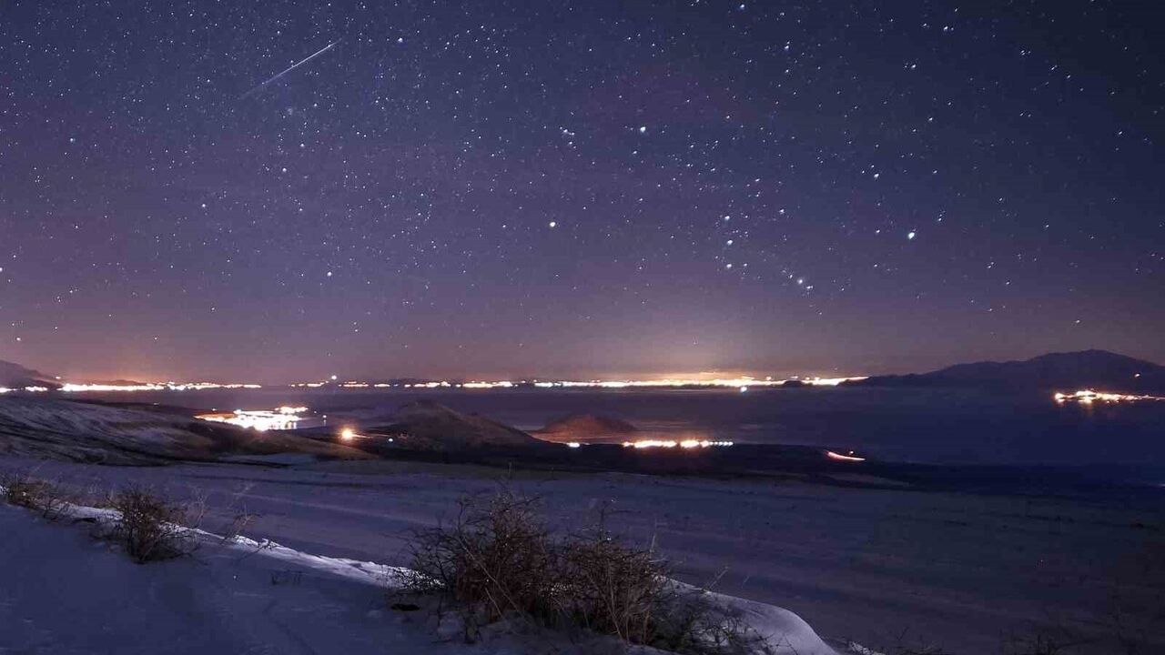 Geminid Meteor Yağmuru Bitlis'te Görsel Şölen Oluşturdu