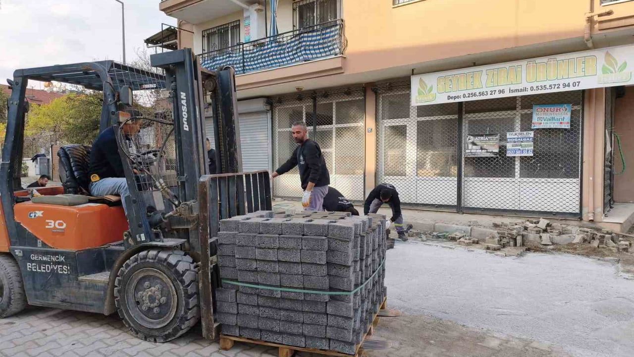 Germencik Belediyesi Çalışmalarını Sürdürüyor