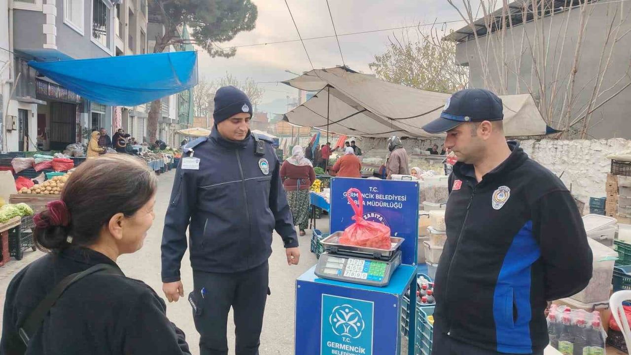 Germencik'te Adil Alışveriş İçin Kontrol Kantarı Uygulaması