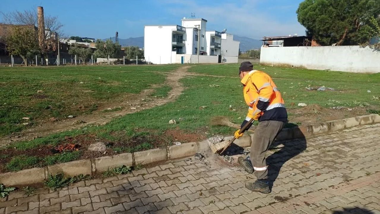 Germencik’te Temizlik Eli