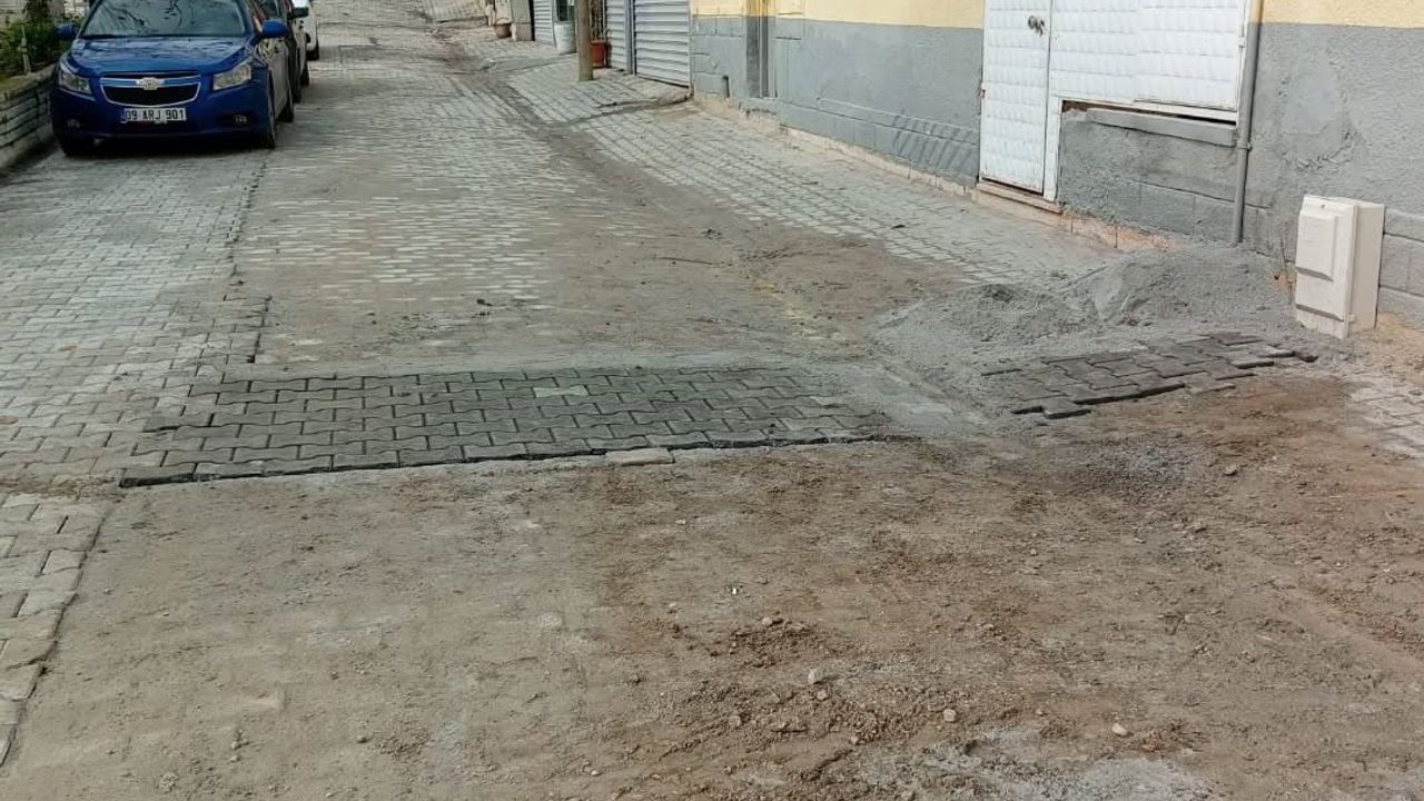 Germencik’te Zemin Onarımları Tamamlandı