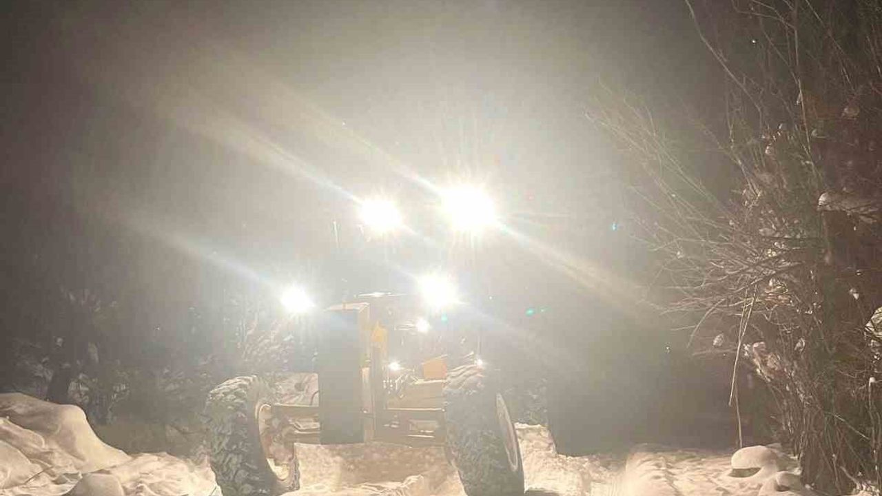 Giresun'da Kar Yağışı Nedeniyle 39 Köy Yolu Kapandı