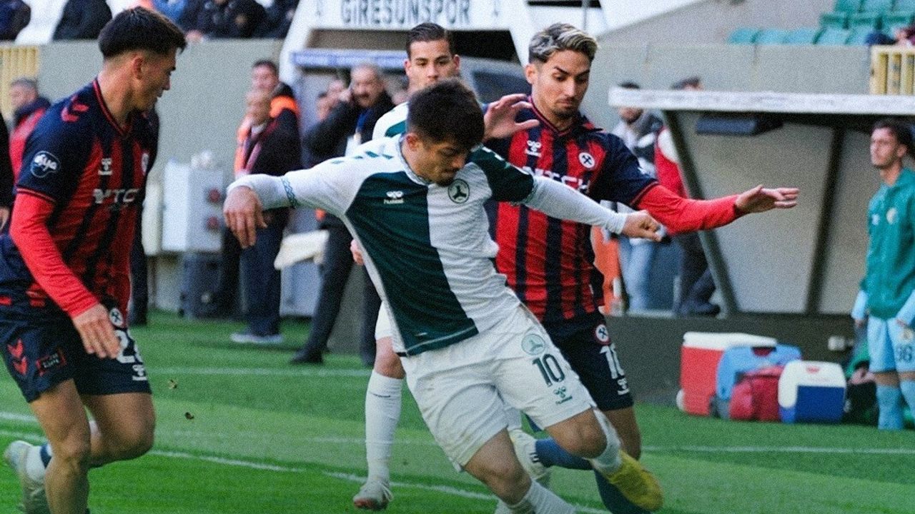 Giresunspor, Zonguldakspor FK'ya 2-0 Yenildi