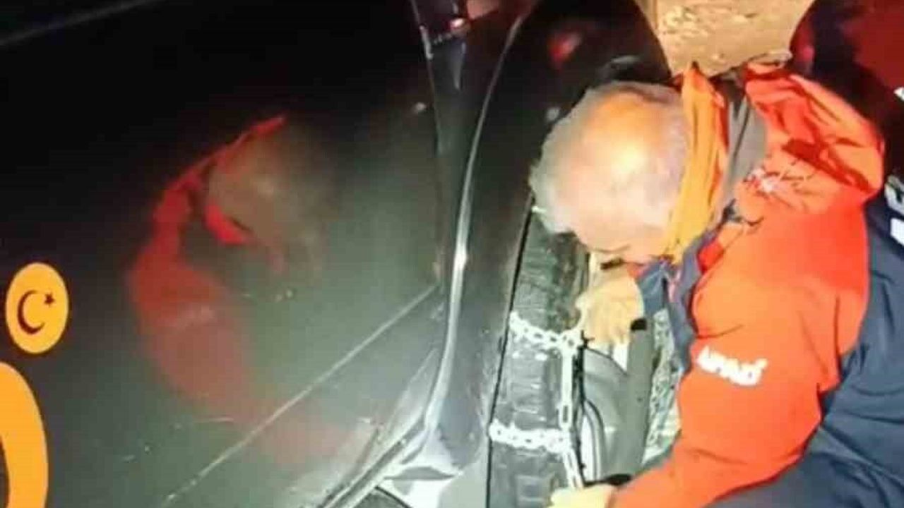 Gümüşhane'de Karma Mağdurları Kurtarıldı